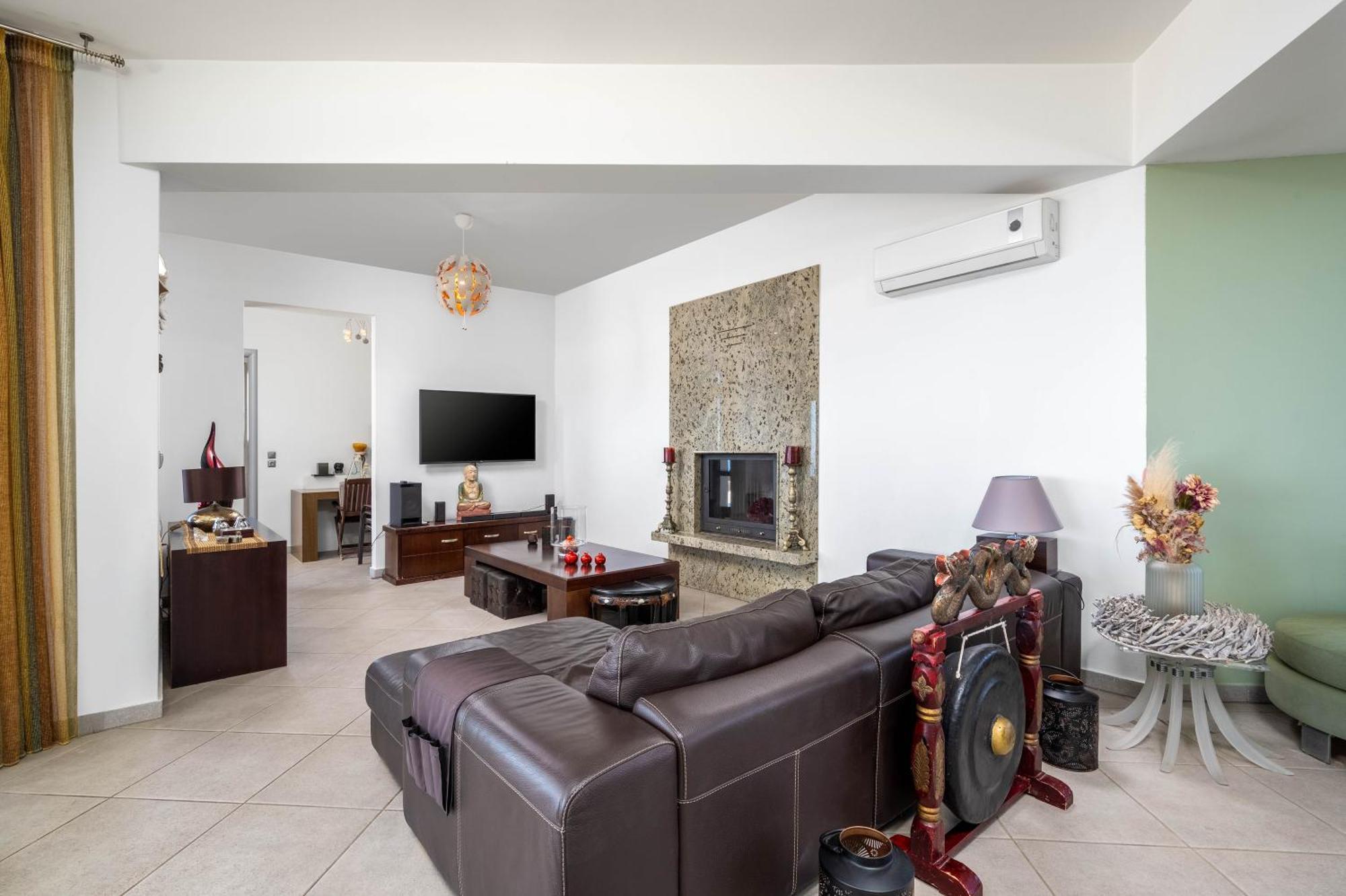 Villa Zafira - Seaview Manor With Heated Pool Kallithea  Exterior photo